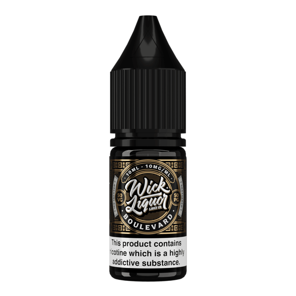 Wick Liquor Boulevard Shattered 10ml Nic Salt - 3 for 10