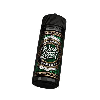 Wick Liquor Contra Shattered 100ml Shortfill  2 for 25