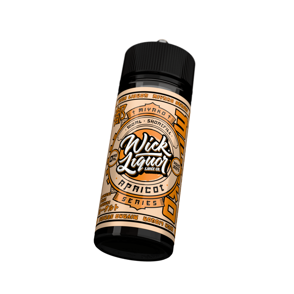 Apricot Miyako Yoghurt 100ml Shortfill