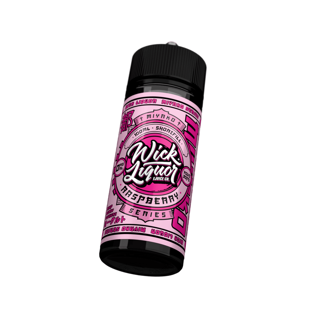 Raspberry Miyako Yoghurt 100ml Shortfill