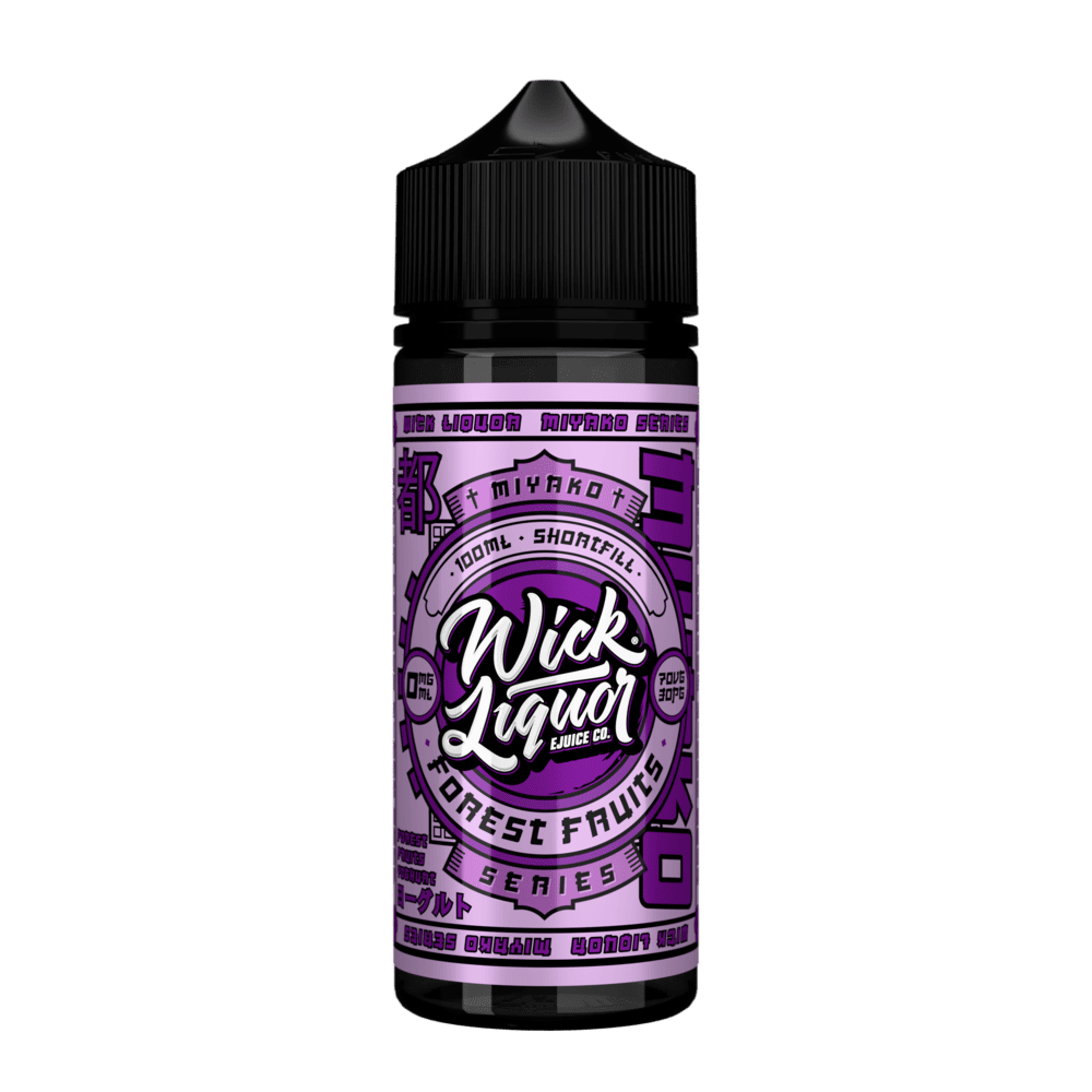 Forest Fruits Miyako Yoghurt 100ml Shortfill